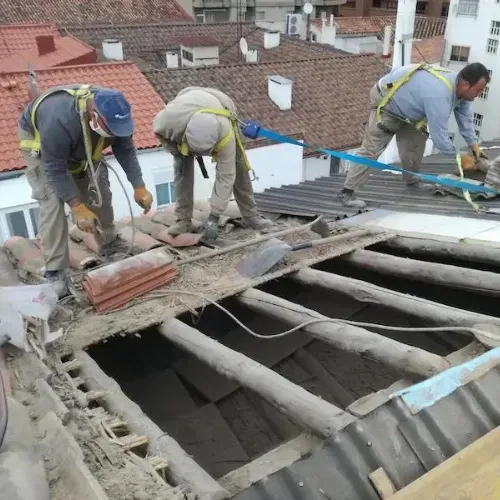 reforma de cubiertas en algarrobo, malaga