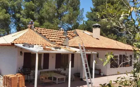 reparar tejados en alfarnate, malaga